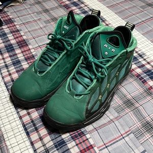 Retro Nike Men’s Air Max Pillar Pine Green/Metallic Silver-Black Sz 10.5